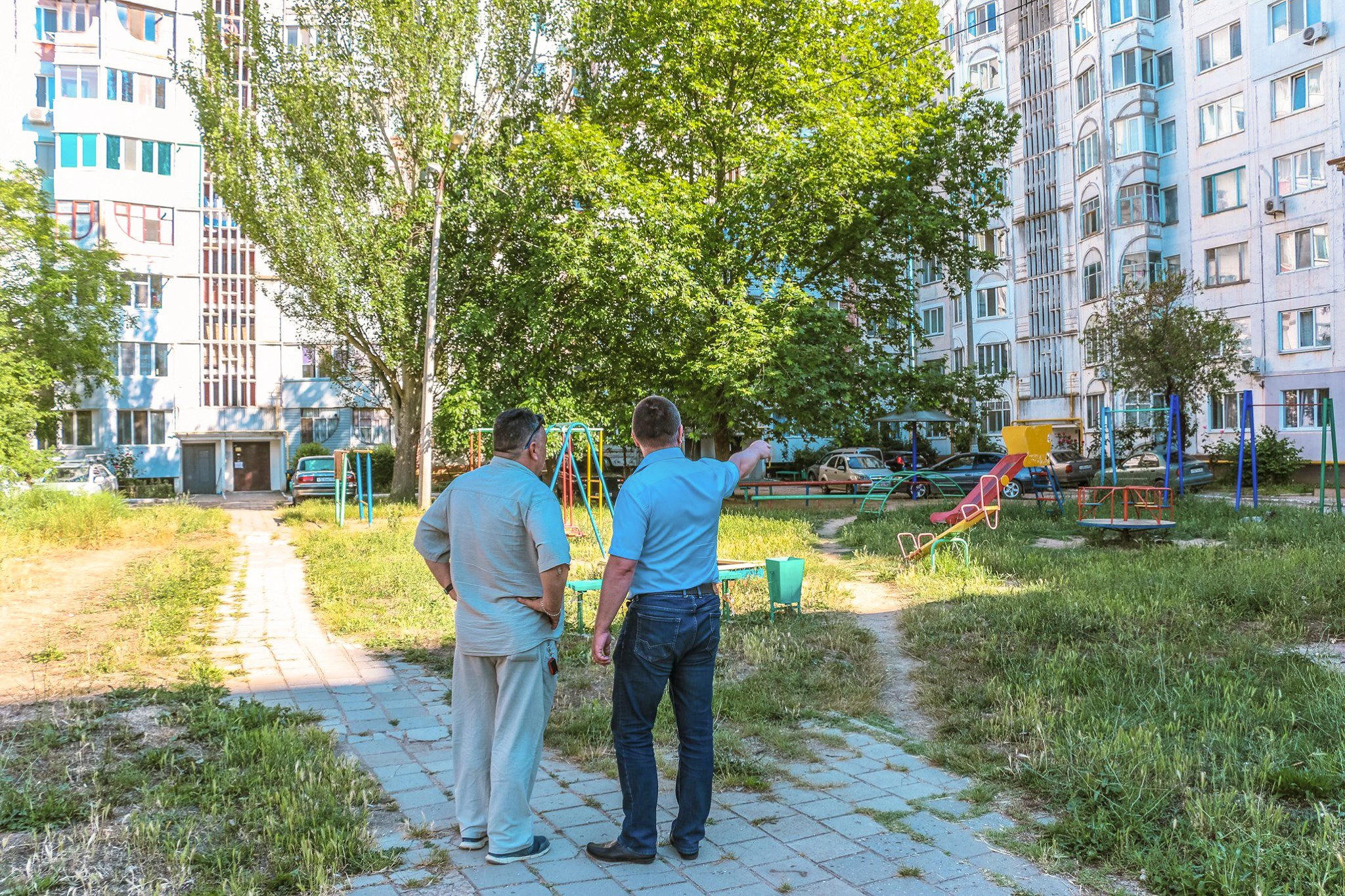 А районе Аршинцево в 2020-м году будут благоустроены жилые дворы и  общественная зона на Бульваре Пионеров | 16.06.2020 | Керчь - БезФормата